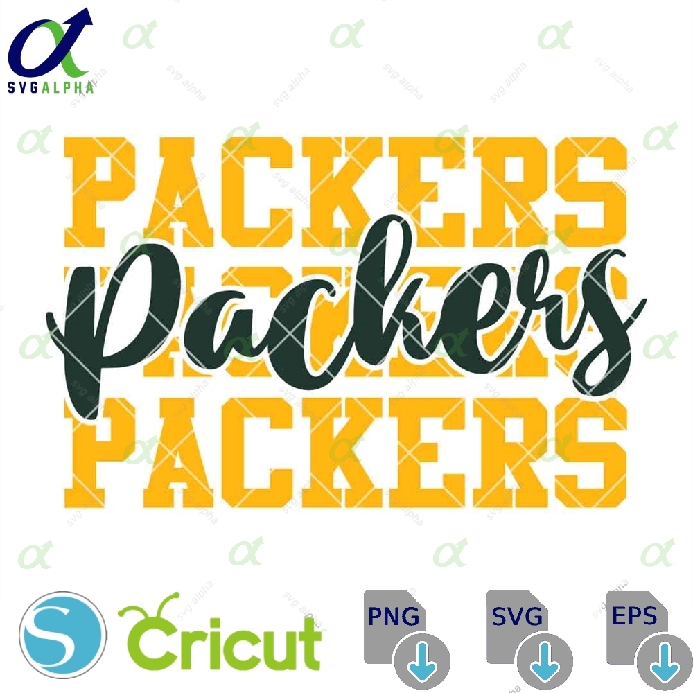 Packers Football Svg Football Svg Sports Svg Football Shirt Sublimation Designs Png Dxf Jpg Eps